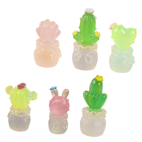 FRCOLOR 6 Stück Teiliges Miniatur Kaktus aus Leichtem Resin Realistische Mikrolandschaft Pflanze Langlebige Mini Kaktusfiguren für Büro Zuhause Auto und Feengarten Dekoration FRCOLOR 6 Stück Teiliges Miniatur Kaktus aus Leichtem Resin Realistische Mikrolandschaft Pflanze Langlebige Mini Kaktusfiguren für Büro Zuhause Auto und Feengarten Dekoration von FRCOLOR