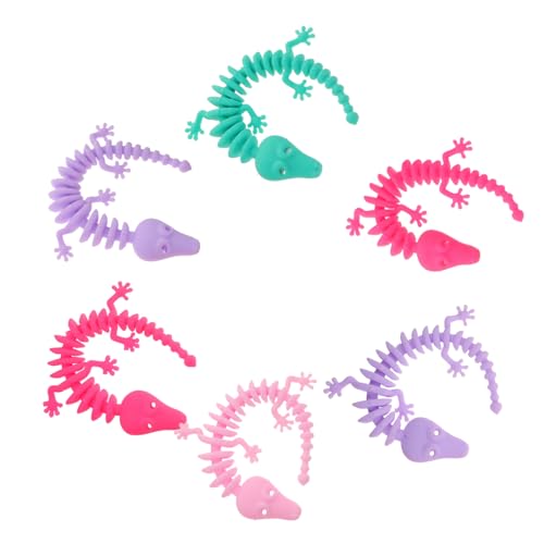 FRCOLOR 6 Stück Teiliges Stretchy Strings Sensorisches aus TPR Reißfestes Fidget Toy für Erwachsene Bunte Stresslöser Party mitgebsel für Kindergeburtstag und Junge Mädchen FRCOLOR 6 Stück Teiliges Stretchy Strings Sensorisches aus TPR Reißfestes Fidget Toy für Erwachsene Bunte Stresslöser Party mitgebsel für Kindergeburtstag und Junge Mädchen von FRCOLOR