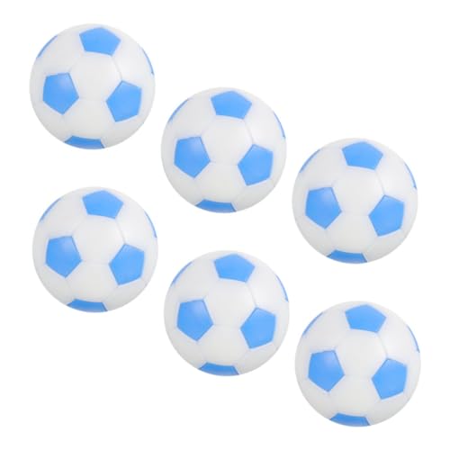 FRCOLOR 6 Stück Tischfußball Ersatzbälle aus Langlebigem Kunststoff Mini Fußball Kugeln für Tischkicker Robust und Sicher Familienunterhaltung für Indoor Spielspaß FRCOLOR 6 Stück Tischfußball Ersatzbälle aus Langlebigem Kunststoff Mini Fußball Kugeln für Tischkicker Robust und Sicher Familienunterhaltung für Indoor Spielspaß von FRCOLOR