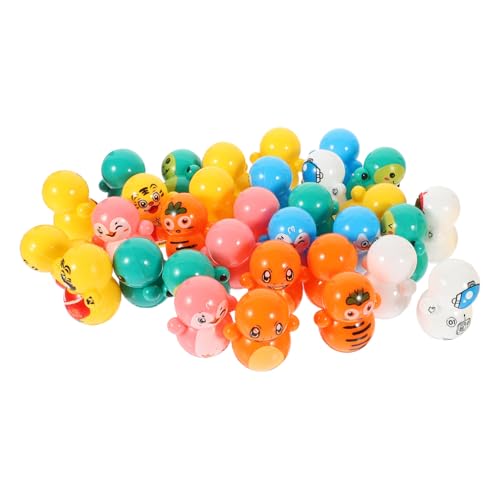 FRCOLOR 60 Stück Teiliges Mini Kippfigurenspielzeug aus Robustem Kunststoff Niedliche Tier Motive Schwingend und Kippsicher Vielseitig als Party Mitgebsel und Zufällige Zufällige Farbe FRCOLOR 60 Stück Teiliges Mini Kippfigurenspielzeug aus Robustem Kunststoff Niedliche Tier Motive Schwingend und Kippsicher Vielseitig als Party Mitgebsel und Zufällige Zufällige Farbe von FRCOLOR
