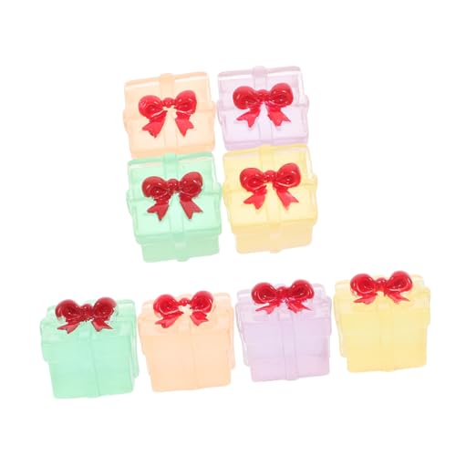 FRCOLOR 8 Stück Miniatur Geschenkboxen Für Weihnachten Kleine Miniaturfiguren Leuchtende Kleine Geschenkboxen Figuren Mini Boxen FRCOLOR 8 Stück Miniatur Geschenkboxen Für Weihnachten Kleine Miniaturfiguren Leuchtende Kleine Geschenkboxen Figuren Mini Boxen von FRCOLOR