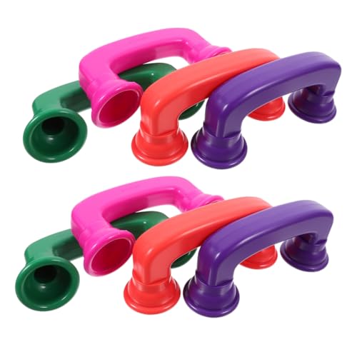 FRCOLOR 8 Stück Teiliges Flüstertelefon aus Kunststoff Farbenfrohes Lernspielzeug für Pädagogisches Hörspielzeug zur Sprachkorrektur und Frühkindlichen Leseförderung für FRCOLOR 8 Stück Teiliges Flüstertelefon aus Kunststoff Farbenfrohes Lernspielzeug für Pädagogisches Hörspielzeug zur Sprachkorrektur und Frühkindlichen Leseförderung für von FRCOLOR