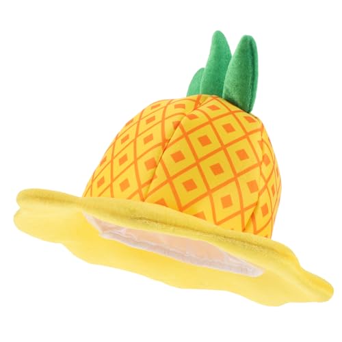 FRCOLOR Ananas-hut, Halloween-früchte-themen-kopfbedeckung, Hawaiianische Tropische Pool-party-zubehör, Ananas-partygeschenke Für Sommer-strand-luau-party von FRCOLOR