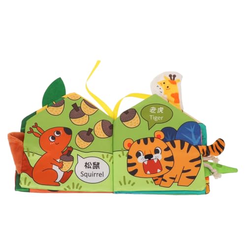 FRCOLOR Stoffbuch Mit Knistereffekt Weiches Elementen Für Kleinkinder Ab Monaten Interaktives Lernspielzeug Für Jungen Und Mädchen FRCOLOR Stoffbuch Mit Knistereffekt Weiches Elementen Für Kleinkinder Ab Monaten Interaktives Lernspielzeug Für Jungen Und Mädchen von FRCOLOR
