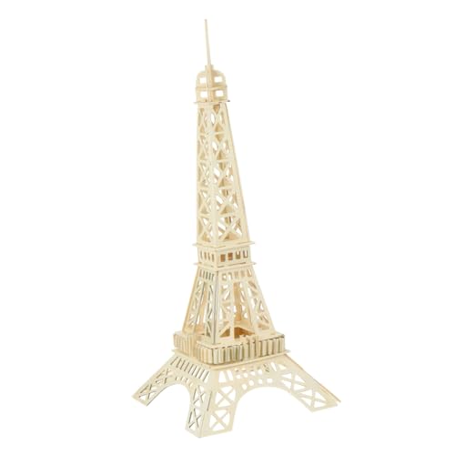FRCOLOR Eiffelturm Holzpuzzle Modellbausatz DIY Bastelset Holzspielzeug Ab Jahren Edukatives Puzzle mit Glatter Oberfläche Dekoratives Architektur zum Selberbauen FRCOLOR Eiffelturm Holzpuzzle Modellbausatz DIY Bastelset Holzspielzeug Ab Jahren Edukatives Puzzle mit Glatter Oberfläche Dekoratives Architektur zum Selberbauen von FRCOLOR