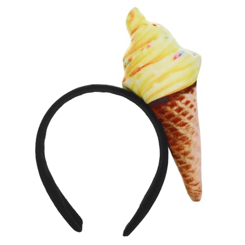 FRCOLOR Eiscreme Haarreif Für Erwachsene Und Eiswaffel Kopfschmuck üße Dekoration Für Karneval Fasching Und Partys Ideal Als Haarschmuck Für Kostüme Und Schminken von FRCOLOR