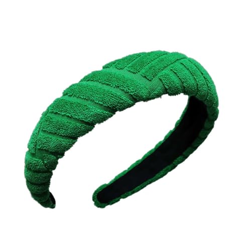 FRCOLOR Grünes gestreiftes Stirnband St Patrick's Day hairband Party hair ornament grünes Kostümzubehör Haarschmuck für die Braut haar tragen Festival- -Requisite Green von FRCOLOR