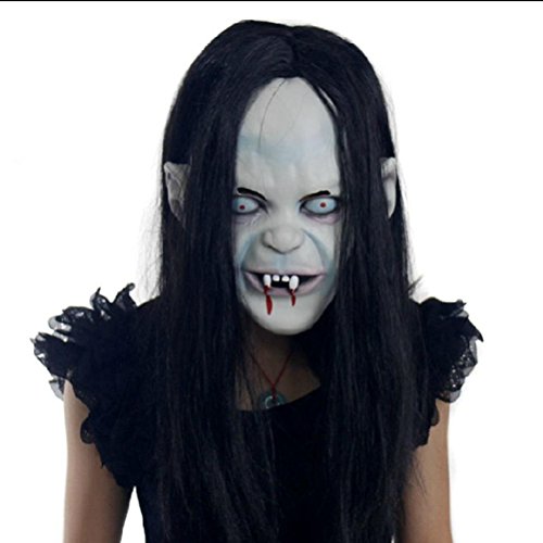 FRCOLOR Halloween Horrific Mask Demon Adult Toothy Zombie Ghost Mask Cosplay Props Costume Party von FRCOLOR