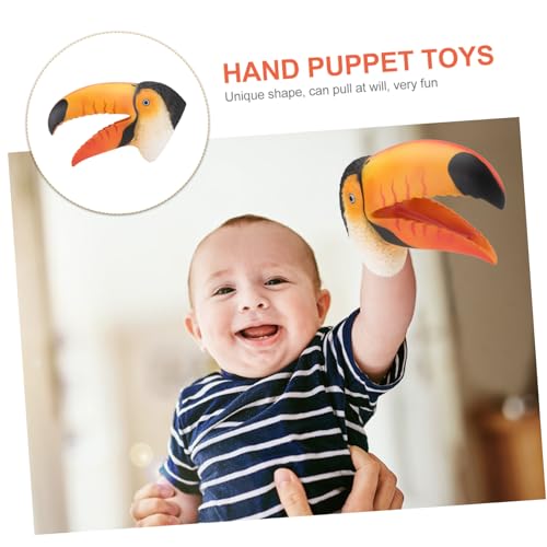 FRCOLOR Handpuppe Toucan in Rot Weiches Realistische Form Interaktives für Bühnenperformance und Erzählspiele Kindgerecht und Langlebig FRCOLOR Handpuppe Toucan in Rot Weiches Realistische Form Interaktives für Bühnenperformance und Erzählspiele Kindgerecht und Langlebig von FRCOLOR