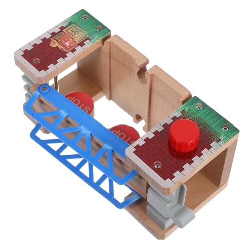FRCOLOR Holz Eisenbahn Hubbrücke Holzbrücke für Holzeisenbahn Lernspielzeug Erweiterbares Zugschienen Zubehör für Kreative Bahn Szenen FRCOLOR Holz Eisenbahn Hubbrücke Holzbrücke für Holzeisenbahn Lernspielzeug Erweiterbares Zugschienen Zubehör für Kreative Bahn Szenen von FRCOLOR