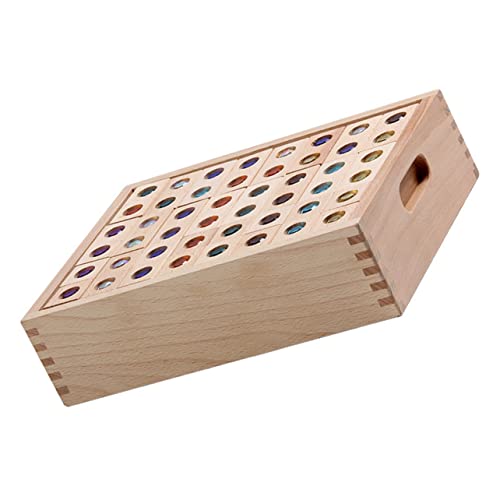 FRCOLOR Holz Puzzle Toy Kreatives Lernspielzeug für Langlebiges Glattes Sicheres Stapelspielzeug Fördert Feinmotorik Kreativität und Logisches Resistent gegen Stürze für Kleinkinder FRCOLOR Holz Puzzle Toy Kreatives Lernspielzeug für Langlebiges Glattes Sicheres Stapelspielzeug Fördert Feinmotorik Kreativität und Logisches Resistent gegen Stürze für Kleinkinder von FRCOLOR