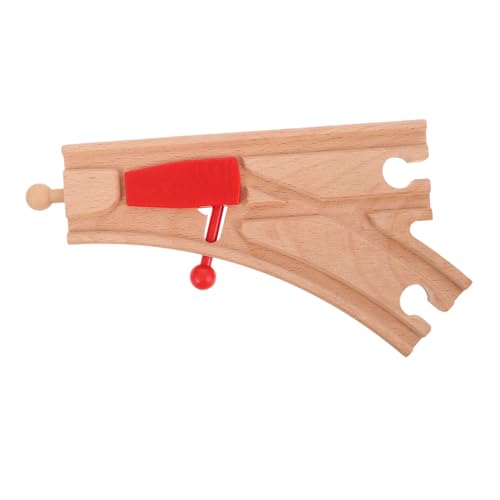 FRCOLOR Holzeisenbahn Erweiterungsset mit Brücke Teiliges Holzgleis Zubehör für Sichere Kreative Spielentwicklung Kompatibel mit Holzschienen für Fantasievolles Lernspiel FRCOLOR Holzeisenbahn Erweiterungsset mit Brücke Teiliges Holzgleis Zubehör für Sichere Kreative Spielentwicklung Kompatibel mit Holzschienen für Fantasievolles Lernspiel von FRCOLOR