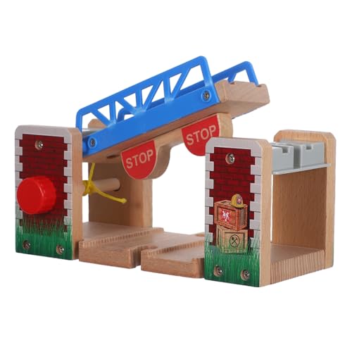 FRCOLOR Holzeisenbahn Zubehör Holzbrücke Hebebrücke Kompatibel mit Holzzug Schienenset Kreatives Lernspielzeug für Ab Jahren FRCOLOR Holzeisenbahn Zubehör Holzbrücke Hebebrücke Kompatibel mit Holzzug Schienenset Kreatives Lernspielzeug für Ab Jahren von FRCOLOR