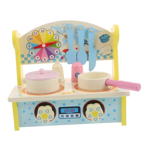 FRCOLOR Holzspielküche Set für Realistischem Herd und Küchenutensilien Montessori Spielküchen Zubehör Multifunktionales Kochspielzeug aus Holz für Kleinkinder Fördert Feinmotorik und FRCOLOR Holzspielküche Set für Realistischem Herd und Küchenutensilien Montessori Spielküchen Zubehör Multifunktionales Kochspielzeug aus Holz für Kleinkinder Fördert Feinmotorik und von FRCOLOR