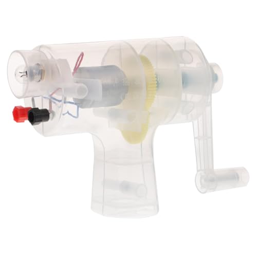 FRCOLOR Kleiner Handkurbelgenerator für Naturwissenschaftliche Experimente Tragbarer Elektrischer Physikgenerator Leichtes Bildungsset für Schüler und Wissenschaftsbegeisterte FRCOLOR Kleiner Handkurbelgenerator für Naturwissenschaftliche Experimente Tragbarer Elektrischer Physikgenerator Leichtes Bildungsset für Schüler und Wissenschaftsbegeisterte von FRCOLOR