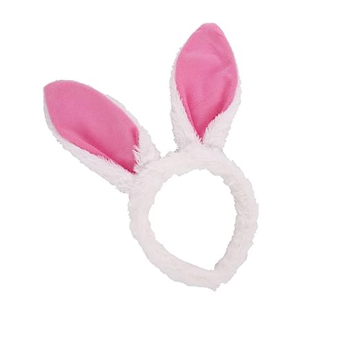 FRCOLOR Kuscheliges Kaninchenohren Haarband Faltbares Bunny Ohr Haarschmuck Für Ostern Und Partys üßes Festival Kopfschmuck Für Und Erwachsene von FRCOLOR