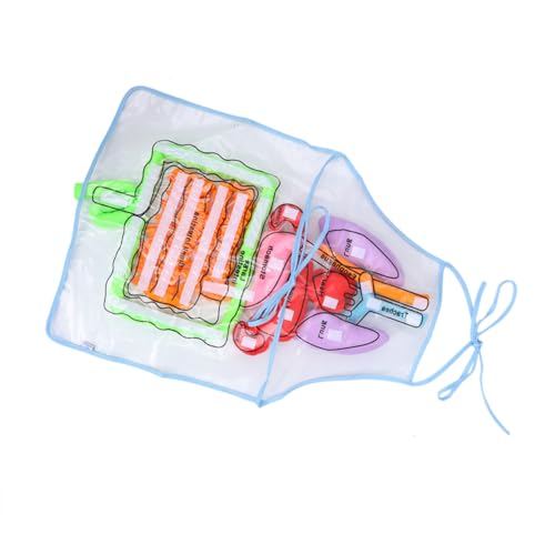 FRCOLOR Lernschürze Menschliche Organe Modell Anatomie Apron Pädagogisches Lehrmittel für Vorschule und Grundschule mit Herz Lunge Leber Magen Nieren Blase Trachea FRCOLOR Lernschürze Menschliche Organe Modell Anatomie Apron Pädagogisches Lehrmittel für Vorschule und Grundschule mit Herz Lunge Leber Magen Nieren Blase Trachea von FRCOLOR