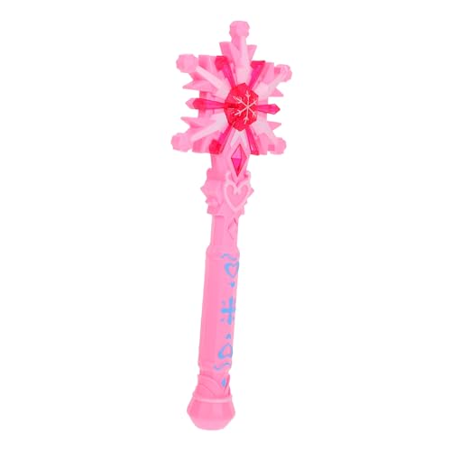 FRCOLOR Leuchtender Schneeflocken-zauberstab mit Drehender Prinzessinnenfunktion LED Feenstab für Mädchen Halloween Weihnachtskostüm-Accessoire ohne Batterien FRCOLOR Leuchtender Schneeflocken-zauberstab mit Drehender Prinzessinnenfunktion LED Feenstab für Mädchen Halloween Weihnachtskostüm-Accessoire ohne Batterien von FRCOLOR