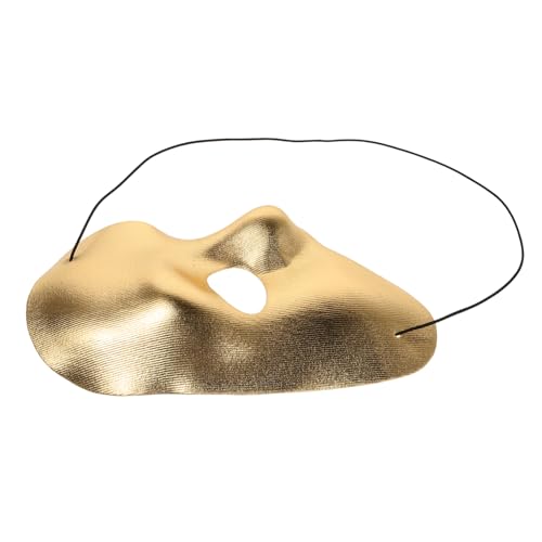 FRCOLOR Maske Halloween verkleidung Kostümzubehör Partyzubehör Vlies Golden von FRCOLOR