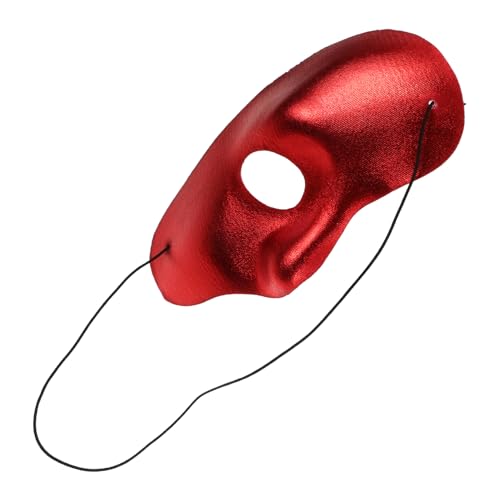 FRCOLOR Maske Kostüme Partyzubehör Maskerade Zubehör Für Damen Vliesstoff Rot von FRCOLOR