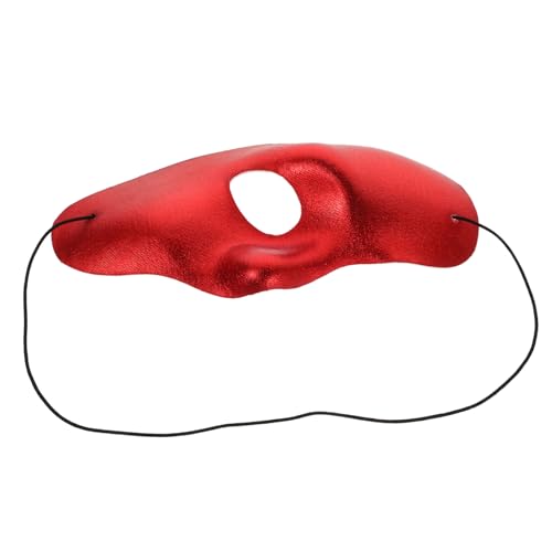 FRCOLOR Maske verkleidung Kostümparty Partyzubehör Vlies rot von FRCOLOR