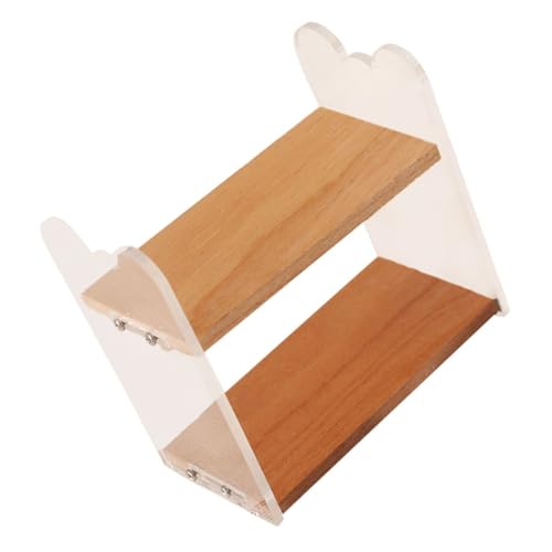 FRCOLOR Maßstab Puppenhaus Möbel aus Stabilem Material DIY Bemalbar Kleines Regal für Puppenhaus Schlafzimmer und Esszimmer FRCOLOR Maßstab Puppenhaus Möbel aus Stabilem Material DIY Bemalbar Kleines Regal für Puppenhaus Schlafzimmer und Esszimmer von FRCOLOR