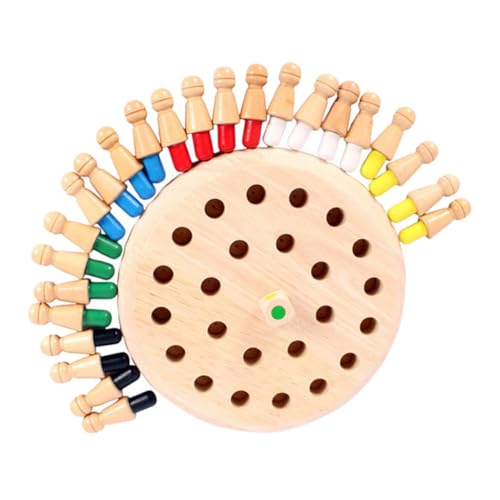 FRCOLOR Memory Schachspiel aus Holz Großes Lernspiel für Pädagogisches Memory Fördert Gedächtnis und Konzentration Sicheres Material für Familie und Freunde FRCOLOR Memory Schachspiel aus Holz Großes Lernspiel für Pädagogisches Memory Fördert Gedächtnis und Konzentration Sicheres Material für Familie und Freunde von FRCOLOR