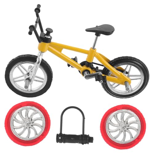 FRCOLOR Miniatur Finger Fahrrad Modell aus Legierung Realistisches Mountainbike für Dekoratives Modell für Kreative Spielszenen für Jungen und Mädchen FRCOLOR Miniatur Finger Fahrrad Modell aus Legierung Realistisches Mountainbike für Dekoratives Modell für Kreative Spielszenen für Jungen und Mädchen von FRCOLOR