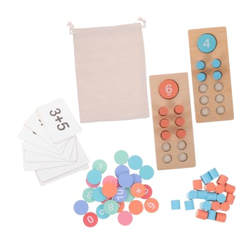 FRCOLOR Montessori Holz Zählrahmen mit Bunten Perlen Pädagogisches Rechenspielzeug für Fördert Addition und Subtraktion Robustes Lernspielzeug für Vorschule und Homeschooling FRCOLOR Montessori Holz Zählrahmen mit Bunten Perlen Pädagogisches Rechenspielzeug für Fördert Addition und Subtraktion Robustes Lernspielzeug für Vorschule und Homeschooling von FRCOLOR
