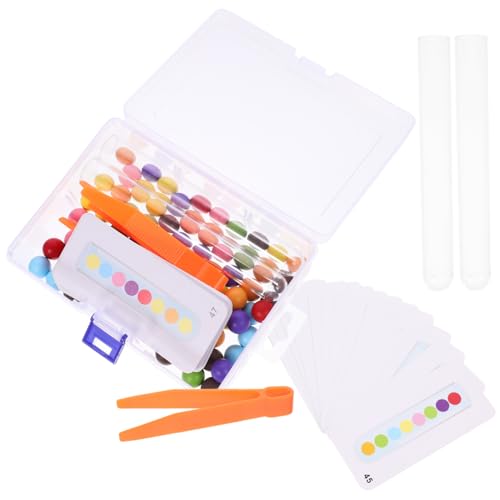 FRCOLOR Montessori Lernspielzeug für Kleinkinder Ab Jahren Feinmotorisches Entwicklungsset mit Farbigen Perlen Hand Auge Koordination Fördernd aus Sicherem Holz und Kunststoffmaterial FRCOLOR Montessori Lernspielzeug für Kleinkinder Ab Jahren Feinmotorisches Entwicklungsset mit Farbigen Perlen Hand Auge Koordination Fördernd aus Sicherem Holz und Kunststoffmaterial von FRCOLOR