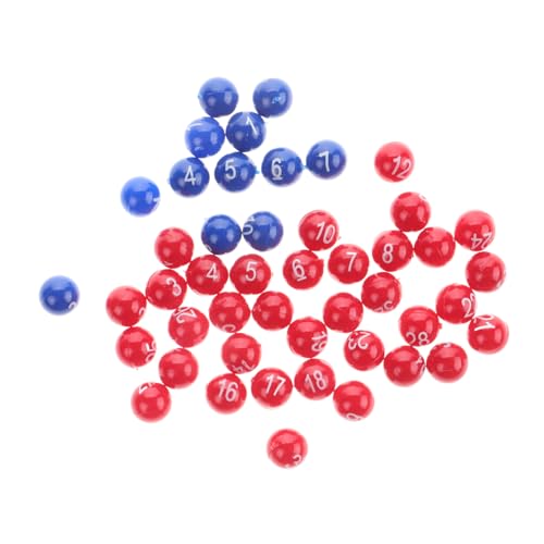 FRCOLOR Lotteriebälle Nummeriert Aus Kunststoff Kleine Spielbälle Für Partys Lustiges Spielzubehör Bedruckte Bälle Für Spiele FRCOLOR Lotteriebälle Nummeriert Aus Kunststoff Kleine Spielbälle Für Partys Lustiges Spielzubehör Bedruckte Bälle Für Spiele von FRCOLOR
