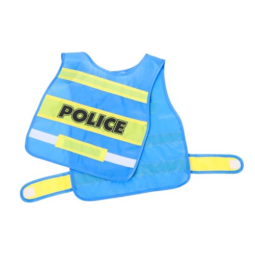 FRCOLOR Polizei Kostüm Weste für Kleinkinder Cosplay aus Stoff Leicht Anzuziehen Atmungsaktiv Rollenspiel Kostüm für Jungen und Mädchen Faschingskostüm Karneval Mottoparty FRCOLOR Polizei Kostüm Weste für Kleinkinder Cosplay aus Stoff Leicht Anzuziehen Atmungsaktiv Rollenspiel Kostüm für Jungen und Mädchen Faschingskostüm Karneval Mottoparty von FRCOLOR