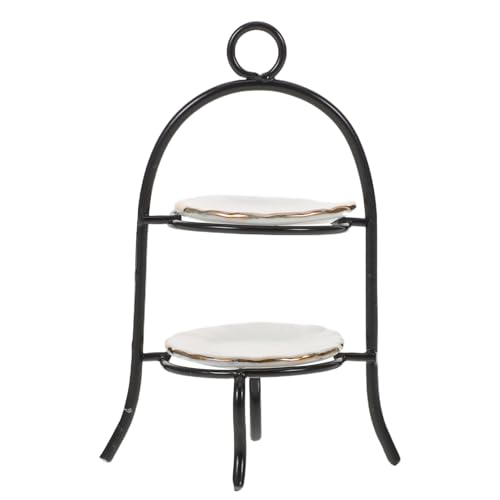 FRCOLOR Puppenhaus Küchen Dekoration Stabiles Mini Dessert Regal für Kleine Törtchen und Gebäck Miniatur Küchenzubehör für Puppenhaus FRCOLOR Puppenhaus Küchen Dekoration Stabiles Mini Dessert Regal für Kleine Törtchen und Gebäck Miniatur Küchenzubehör für Puppenhaus von FRCOLOR