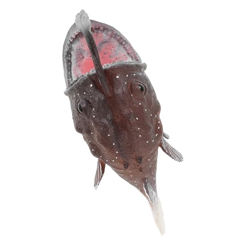 FRCOLOR Realistische Anglerfisch Figur Kinderfreundliches Meeresbiologie Sicheres Lernspielzeug für Kleine Hände für Wissenschaftsprojekte Geburtstagsfeiern FRCOLOR Realistische Anglerfisch Figur Kinderfreundliches Meeresbiologie Sicheres Lernspielzeug für Kleine Hände für Wissenschaftsprojekte Geburtstagsfeiern von FRCOLOR