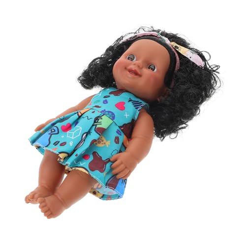 FRCOLOR Realistische Babypuppe Lebendige Puppe Für Puppenspielzeug Kleine Puppe Mit Kleidung Hochsimulierte Vinylpuppe FRCOLOR Realistische Babypuppe Lebendige Puppe Für Puppenspielzeug Kleine Puppe Mit Kleidung Hochsimulierte Vinylpuppe von FRCOLOR