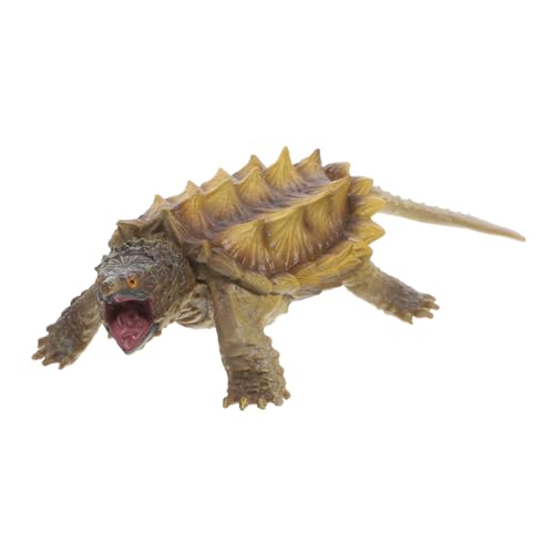 FRCOLOR Realistische Schnappschildkrötenfigur aus Robustem Kunststoff Detailgetreues Tiermodell für Garten und Schreibtischdekoration Kleines Leichtes Lernspielzeug FRCOLOR Realistische Schnappschildkrötenfigur aus Robustem Kunststoff Detailgetreues Tiermodell für Garten und Schreibtischdekoration Kleines Leichtes Lernspielzeug von FRCOLOR
