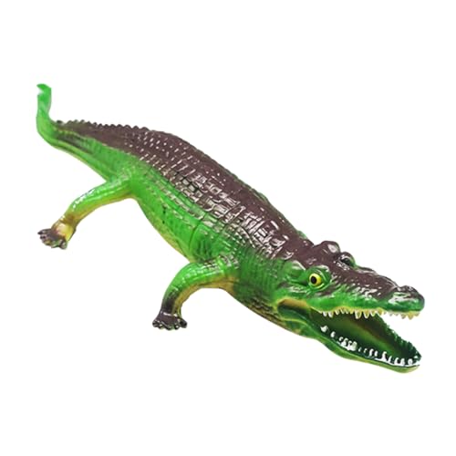 FRCOLOR Realistisches Krokodil mit Sound Pädagogisches Tiermodell für Frühe Bildung Kleines Tragbares Ornament für Wohnaccessoire FRCOLOR Realistisches Krokodil mit Sound Pädagogisches Tiermodell für Frühe Bildung Kleines Tragbares Ornament für Wohnaccessoire von FRCOLOR