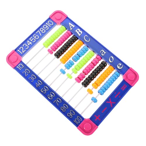 FRCOLOR Rechenhilfe Lernspielzeug mit Perlen und Zahlen Montessori Pädagogisches Zählspiel für Grundschule Buntes Mathematik Lernspielzeug für Jungen und Mädchen Farbe FRCOLOR Rechenhilfe Lernspielzeug mit Perlen und Zahlen Montessori Pädagogisches Zählspiel für Grundschule Buntes Mathematik Lernspielzeug für Jungen und Mädchen Farbe von FRCOLOR