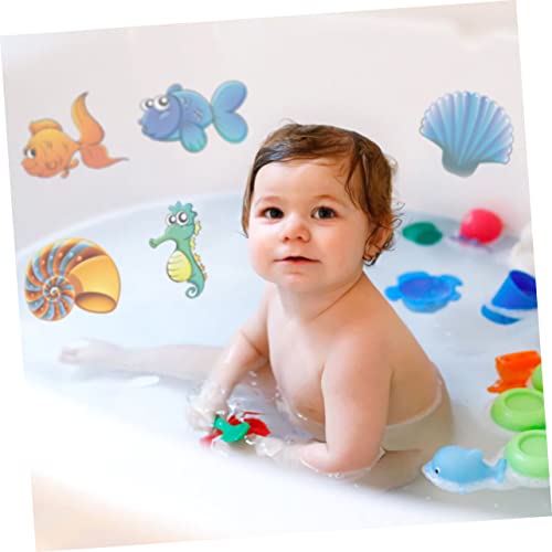 FRCOLOR Rutsch Badewannenaufkleber Cartoon Meerestiere Selbstklebend Bad Deko rutschfeste Badezimmer Wandtattoos Für Sichere Badewanne FRCOLOR Rutsch Badewannenaufkleber Cartoon Meerestiere Selbstklebend Bad Deko rutschfeste Badezimmer Wandtattoos Für Sichere Badewanne von FRCOLOR