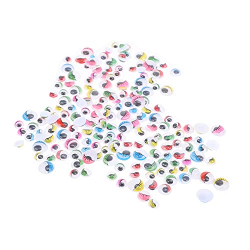 FRCOLOR Selbstklebende Bunte Googly Augen Aufkleber DIY Puppen Augen Sticker für Handwerk Dekoration Zubehör Kleine Wackelnde für Bastelprojekte FRCOLOR Selbstklebende Bunte Googly Augen Aufkleber DIY Puppen Augen Sticker für Handwerk Dekoration Zubehör Kleine Wackelnde für Bastelprojekte von FRCOLOR