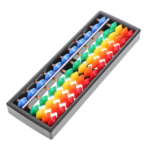 FRCOLOR Stufiger Bunter Kunststoff mit Perlen pro Reihe Robustes Lernwerkzeug für Unterstützt Mentale Arithmetik Vielseitig Einsetzbar für Schule und Zuhause FRCOLOR Stufiger Bunter Kunststoff mit Perlen pro Reihe Robustes Lernwerkzeug für Unterstützt Mentale Arithmetik Vielseitig Einsetzbar für Schule und Zuhause von FRCOLOR