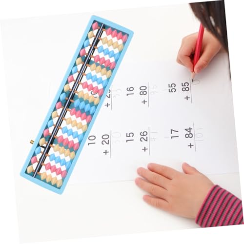 FRCOLOR Stufiger Rechenrahmen aus Kunststoff mit Perlen pro Stab Chinesisches Rechentafel Zählwerkzeug für Mentales Rechnen Leichtes Sicheres Lernspielzeug zur Mathematischen FRCOLOR Stufiger Rechenrahmen aus Kunststoff mit Perlen pro Stab Chinesisches Rechentafel Zählwerkzeug für Mentales Rechnen Leichtes Sicheres Lernspielzeug zur Mathematischen von FRCOLOR