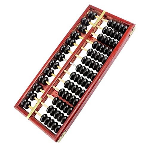 FRCOLOR Traditioneller Holz Zählrahmen mit Perlen Robustes Rechenwerkzeug für Erwachsene Tragbarer Zählrahmen aus Holz Dekoratives Vintage Arithmetik Tool FRCOLOR Traditioneller Holz Zählrahmen mit Perlen Robustes Rechenwerkzeug für Erwachsene Tragbarer Zählrahmen aus Holz Dekoratives Vintage Arithmetik Tool von FRCOLOR