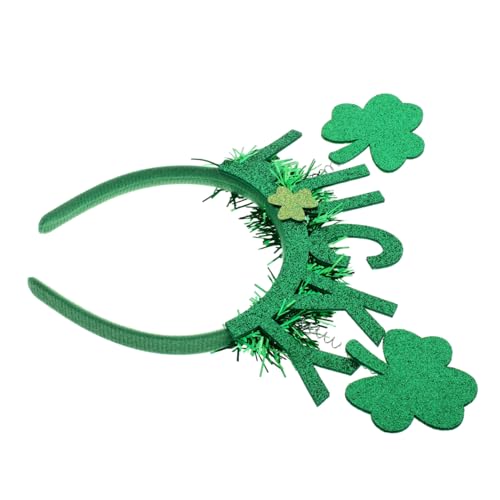 FRCOLOR Vierblättriger Kopfschmuck St Patrick'S Day St Patrick'S Day Knoten Stirnband St Patrick'S Day Stirnband Damen Stirnbänder Stirnbänder St Patrick'S Day Accessoires Für Frauen von FRCOLOR