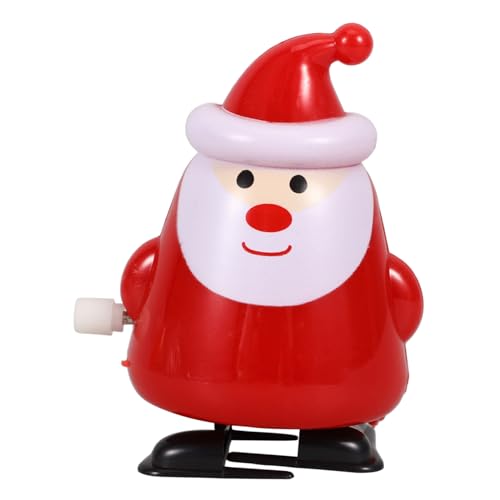 FRCOLOR Weihnachtsmann Aufziehspielzeug aus Langlebigem Cartoon Wind-up Toy Lustiges Kinderspielzeug als Xmas und Weihnachtsdeko für Altersgruppen FRCOLOR Weihnachtsmann Aufziehspielzeug aus Langlebigem Cartoon Wind-up Toy Lustiges Kinderspielzeug als Xmas und Weihnachtsdeko für Altersgruppen von FRCOLOR