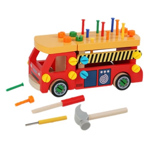 FRCOLOR Werkzeugkasten Holz Set Pädagogisches Bauspielzeug für Jungen und Mädchen Robustes DIY Montageset Kreatives Lernspielzeug zum Schrauben und Zusammenbauen Geschenk FRCOLOR Werkzeugkasten Holz Set Pädagogisches Bauspielzeug für Jungen und Mädchen Robustes DIY Montageset Kreatives Lernspielzeug zum Schrauben und Zusammenbauen Geschenk von FRCOLOR