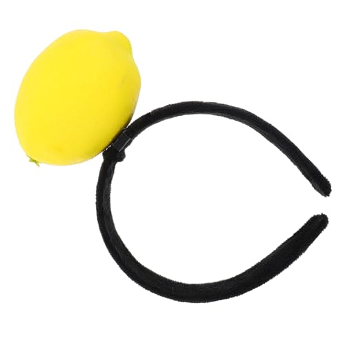 FRCOLOR lustiges Stirnband Obst Kopfbedeckung für Kinderpartys stirnbänder Lustiger Haarreif Plüsch Haarreif lustiges Make-up-Stirnband Weihnachtsstirnbänder für frauen Polyester von FRCOLOR