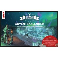 TOPP 18186 Adventskalender Escape Adventures - Die verwunschenen Eisruinen von FRECHVERLAG