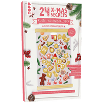 TOPP 18188 NONBOOK 24 X-MAS SECRETS-Helfer Rubbel-Adventskalender von FRECHVERLAG