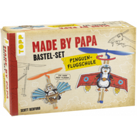 TOPP 18238 Made by Papa Bastel-Set Pinguin-Flugschule von FRECHVERLAG